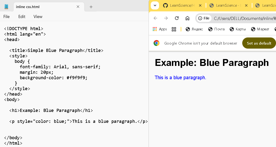 Cascade styling sheets NVQ level